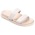 thumbnail image 1 of Journee Womens Stellina Slide Flat Sandals, 1 of 8