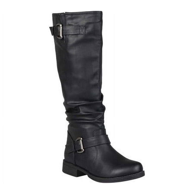 Journee Collection Extra Wide Calf Women s Stormy Boot Black 9.5