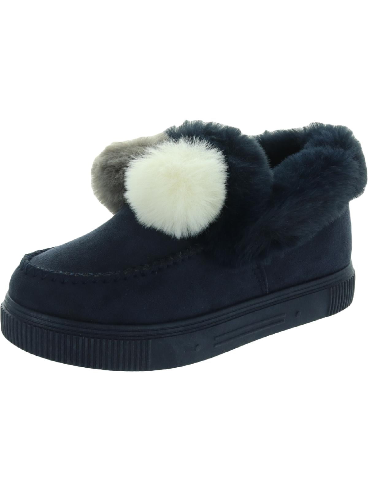 Journee Collection Womens Sunset Faux Fur Lined Comfort Moccasin