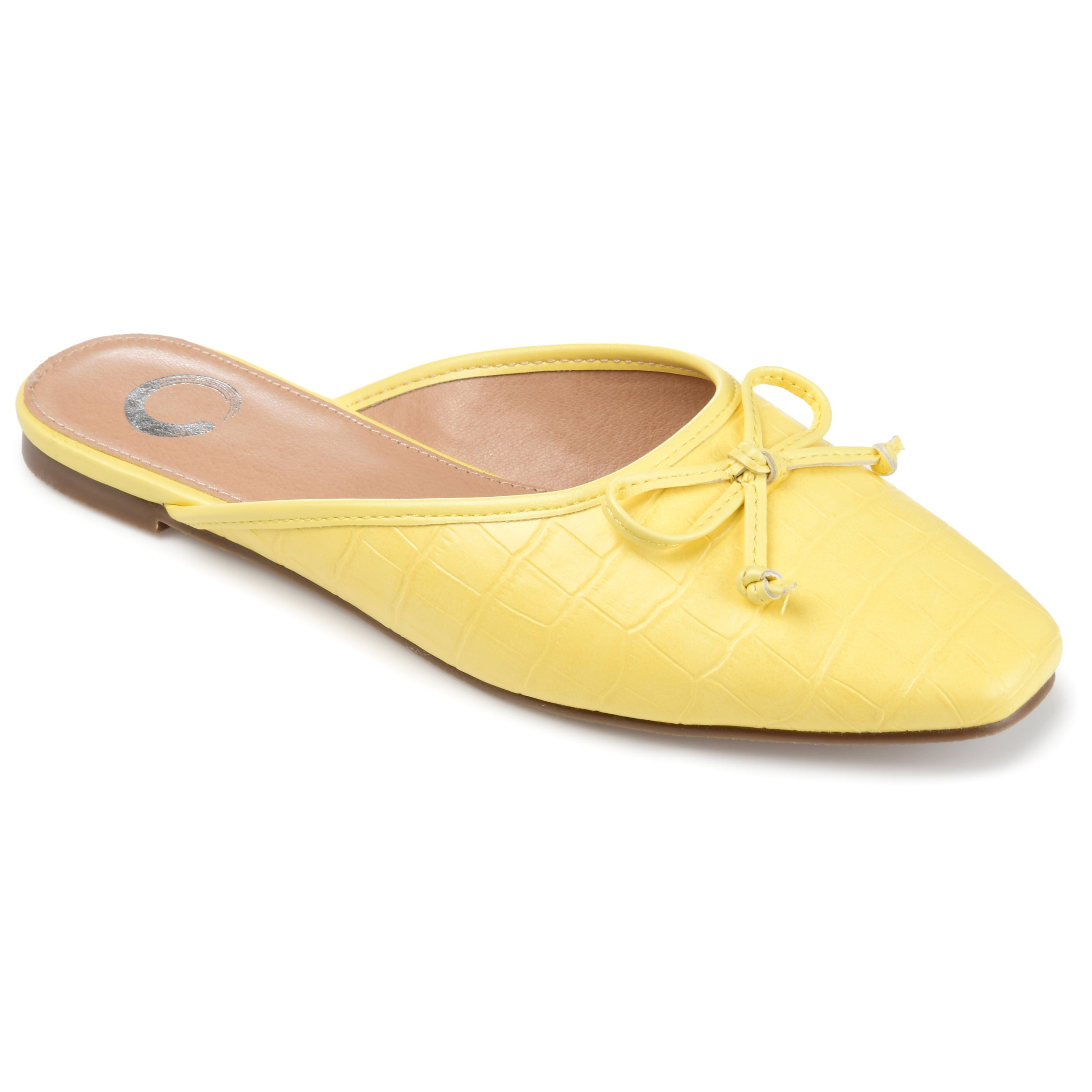 Journee Collection Womens Tammala Slip On Square Toe Mules Flats