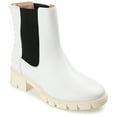 thumbnail image 1 of Journee Collection Womens Tatiana Round Toe Block Heel Chelsea Booties, 1 of 6