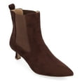 thumbnail image 1 of Journee Womens Tenlee Comfort System Pull On Chelsea Kitten Heel Booties, 1 of 9