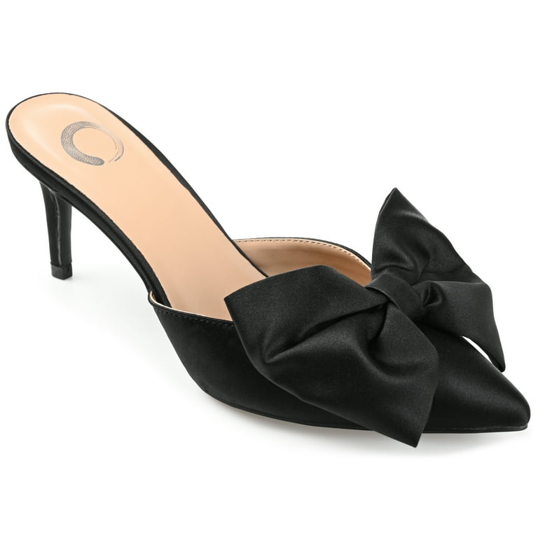Journee Collection Womens Tiarra Wide Width Mules Mid Stiletto