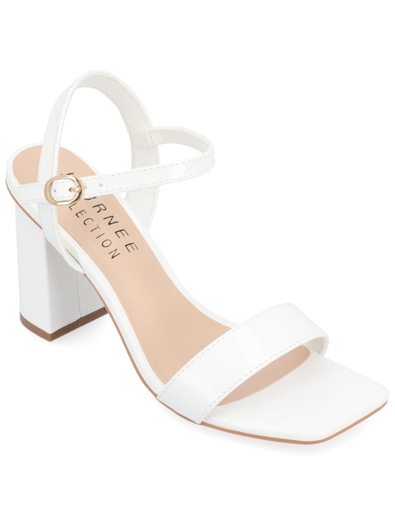 Collection Womens Tivona Tru Comfort Foam Mid Heel Ankle Strap Sandals