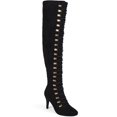thumbnail image 1 of Journee Collection Womens Trill Faux Suede Over-The-Knee Boots, 1 of 4