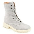 thumbnail image 1 of Journee Womens Madelynn Lace Up Block Heel Booties, 1 of 8