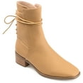 thumbnail image 1 of Journee Collection Womens Vannder Tru Comfort Foam Inside Zip Stacked Heel Booties, 1 of 6
