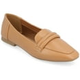 thumbnail image 1 of Journee Collection Womens Vidoree Tru Comfort Foam Loafer Slip On Square Toe Flats, 1 of 6