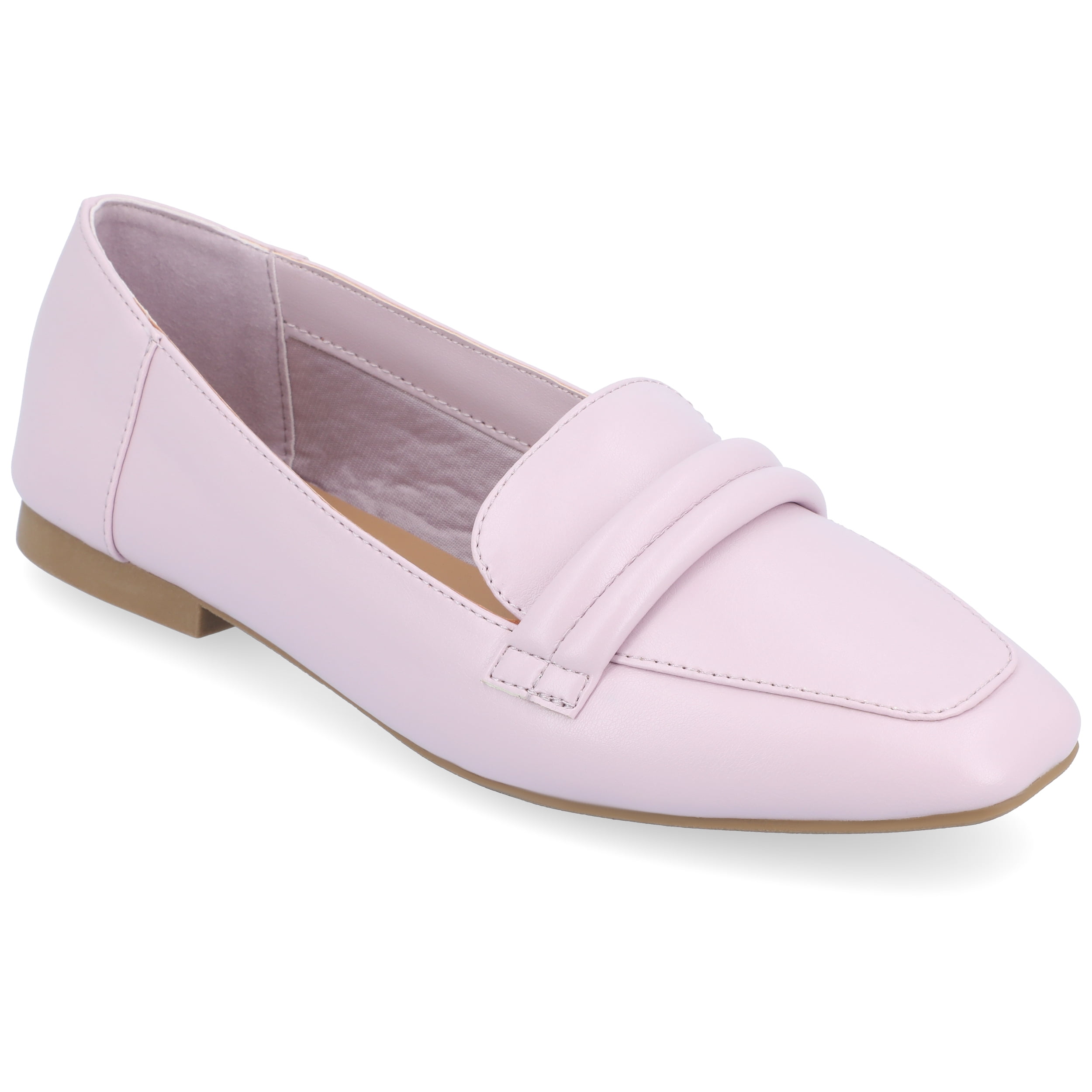Journee Collection Womens Vidoree Tru Comfort Foam Loafer Slip On Square Toe Flats