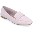 thumbnail image 1 of Journee Collection Womens Vidoree Tru Comfort Foam Loafer Slip On Square Toe Flats, 1 of 6