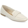 thumbnail image 1 of Journee Collection Womens Vidoree Tru Comfort Foam Loafer Slip On Square Toe Flats, 1 of 6