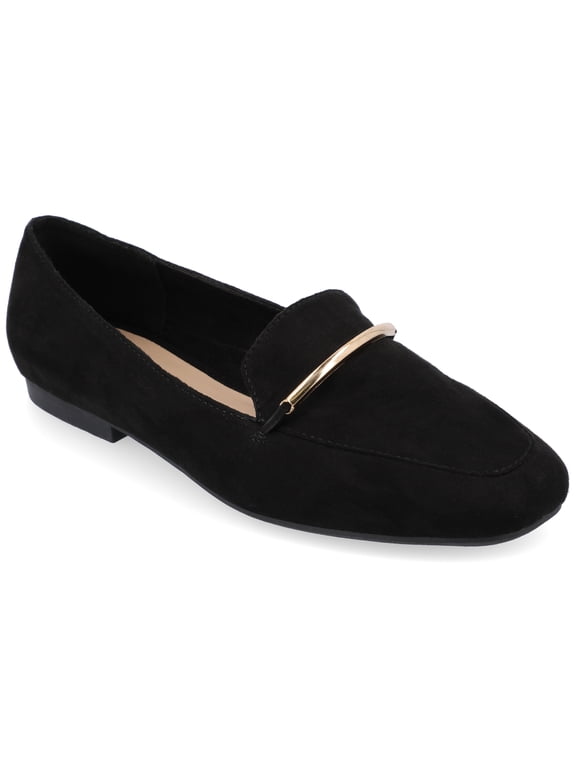 Womens Wrenn Slip On Square Toe Loafer Dress Flats