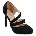 thumbnail image 1 of Journee Womens Zeera Round Toe High Stiletto Pumps, 1 of 10