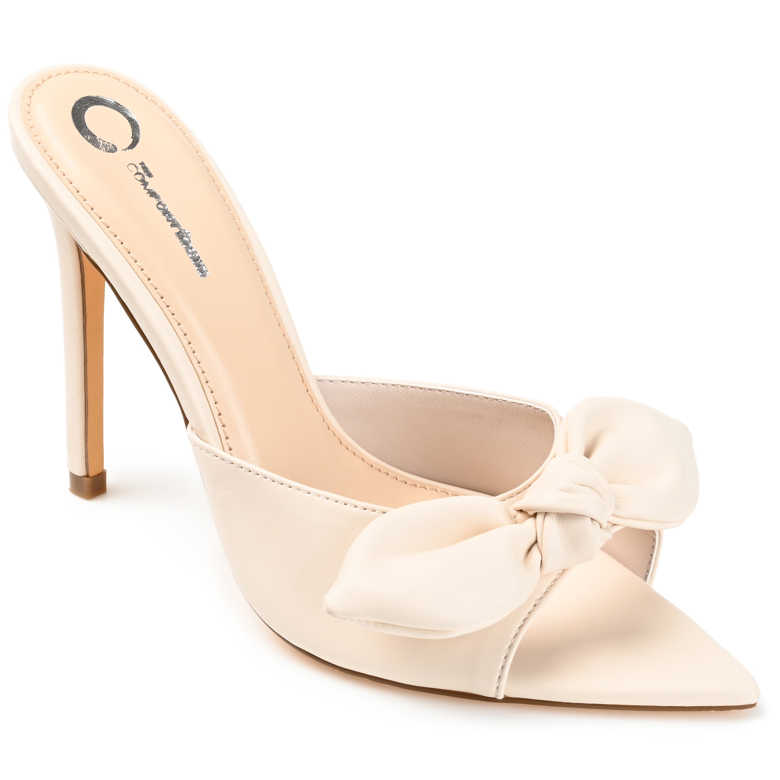 Journee Collection Womens Zelah Tru Comfort Foam Open Toe High Stiletto Pumps