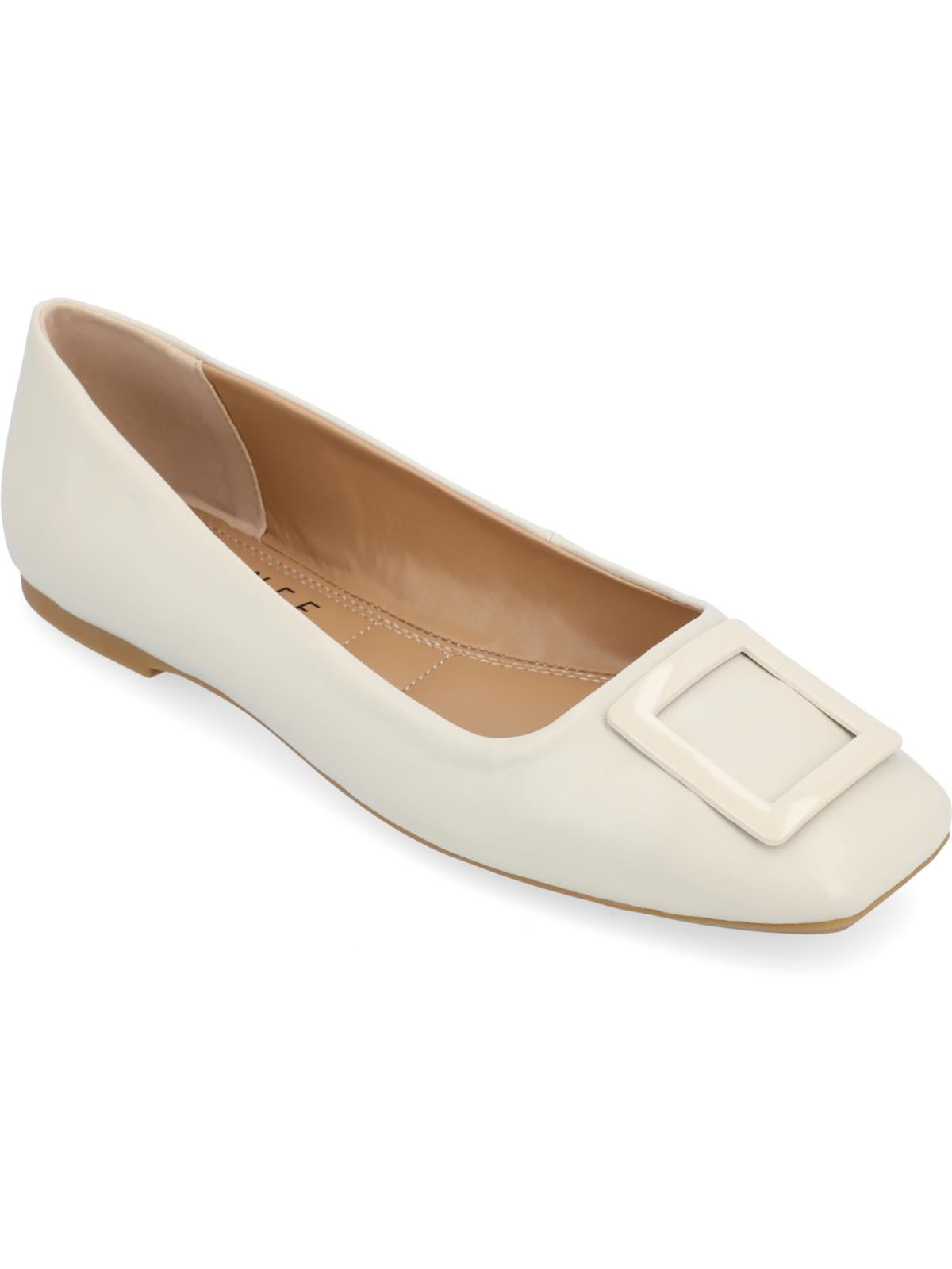 Journee Collection Womens Zimia Office Square Toe Ballet Flats — free download