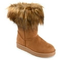 thumbnail image 1 of Journee Collection Womens Zorah Round Toe Pull On Winter Boots, 1 of 6
