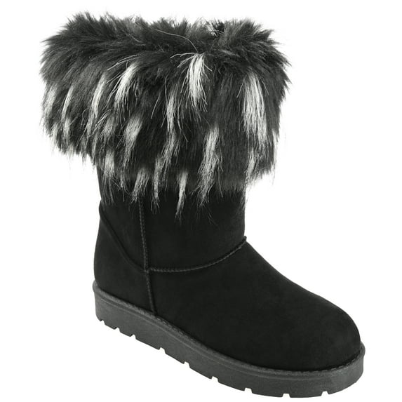 Journee Collection Womens Zorah Round Toe Pull On Winter Boots