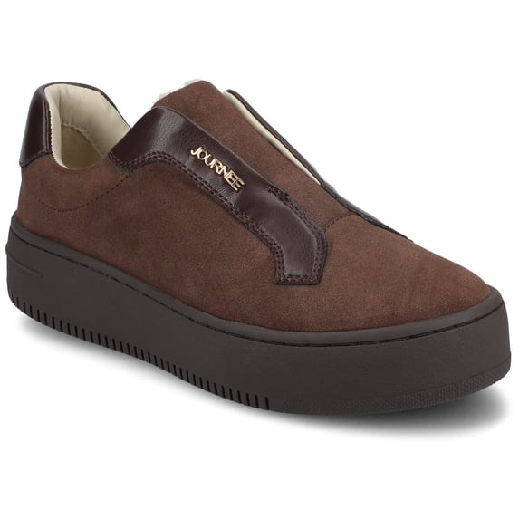 Journee Pheobe Round Toe Flexible Slip-on Sneaker