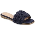 thumbnail image 1 of Journee Women's Azalea Embellished Square Toe Floral Flat, 1 of 9