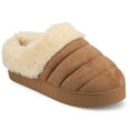 thumbnail image 1 of Journee Women's Blair Quilted Round Toe Cushioned Clog Slippers, 1 of 10