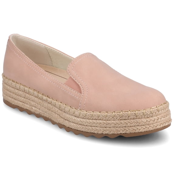Journee Women's Catalina Slip On Round Toe Espadrilles