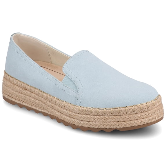 Journee Women's Catalina Slip On Round Toe Espadrilles