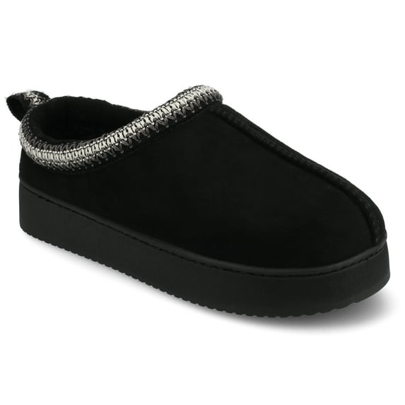 Journee Women's Connway Slip On Round Toe Cushioned Clog Slippers