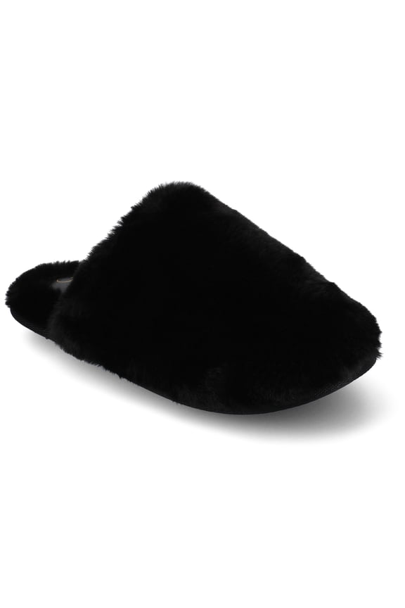 Women's Jayde Soft Plush Round Toe Cushioned Scuff Slippers