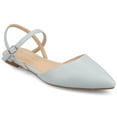 thumbnail image 1 of Journee Women's Martine SuperNatural Shades Buckle Pointed Toe Flats, 1 of 10
