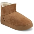 thumbnail image 1 of Journee Women's Noa Pull On Round Toe Cushioned Bootie Slippers, 1 of 9