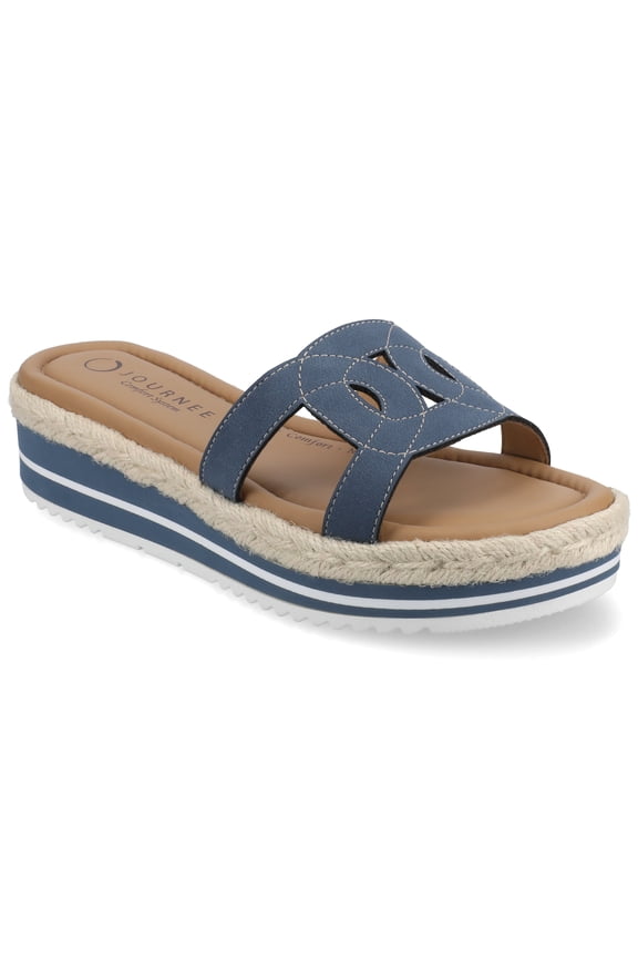 Women's Rosalinda Slip On Open Toe Espadrille Sandals