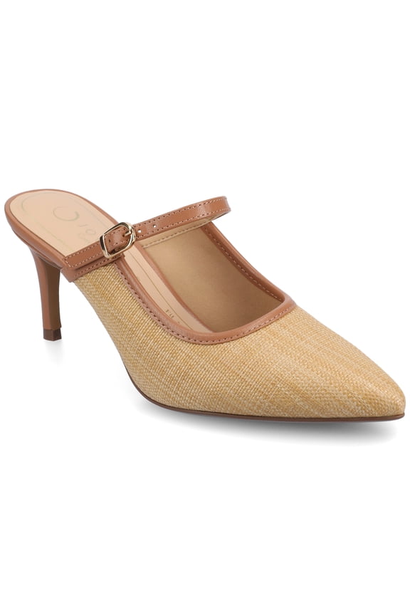 Women's Tiffee Slip On Pointed Toe Heels