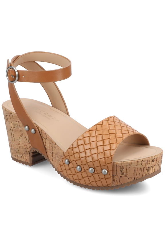 Women's Vanessa Open Toe Platform Clog Heels