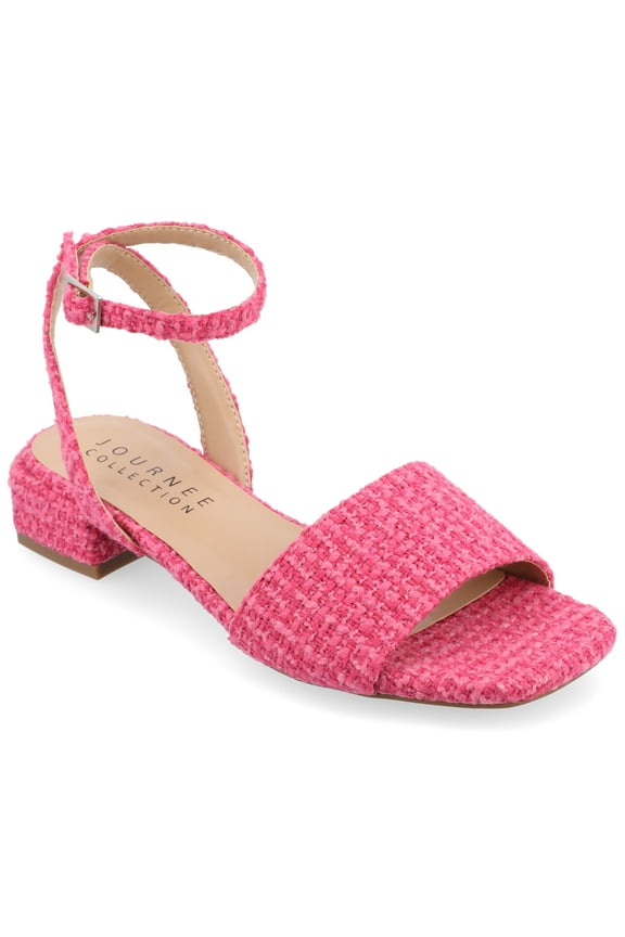 Womens Adleey Tweed Flat Sandals