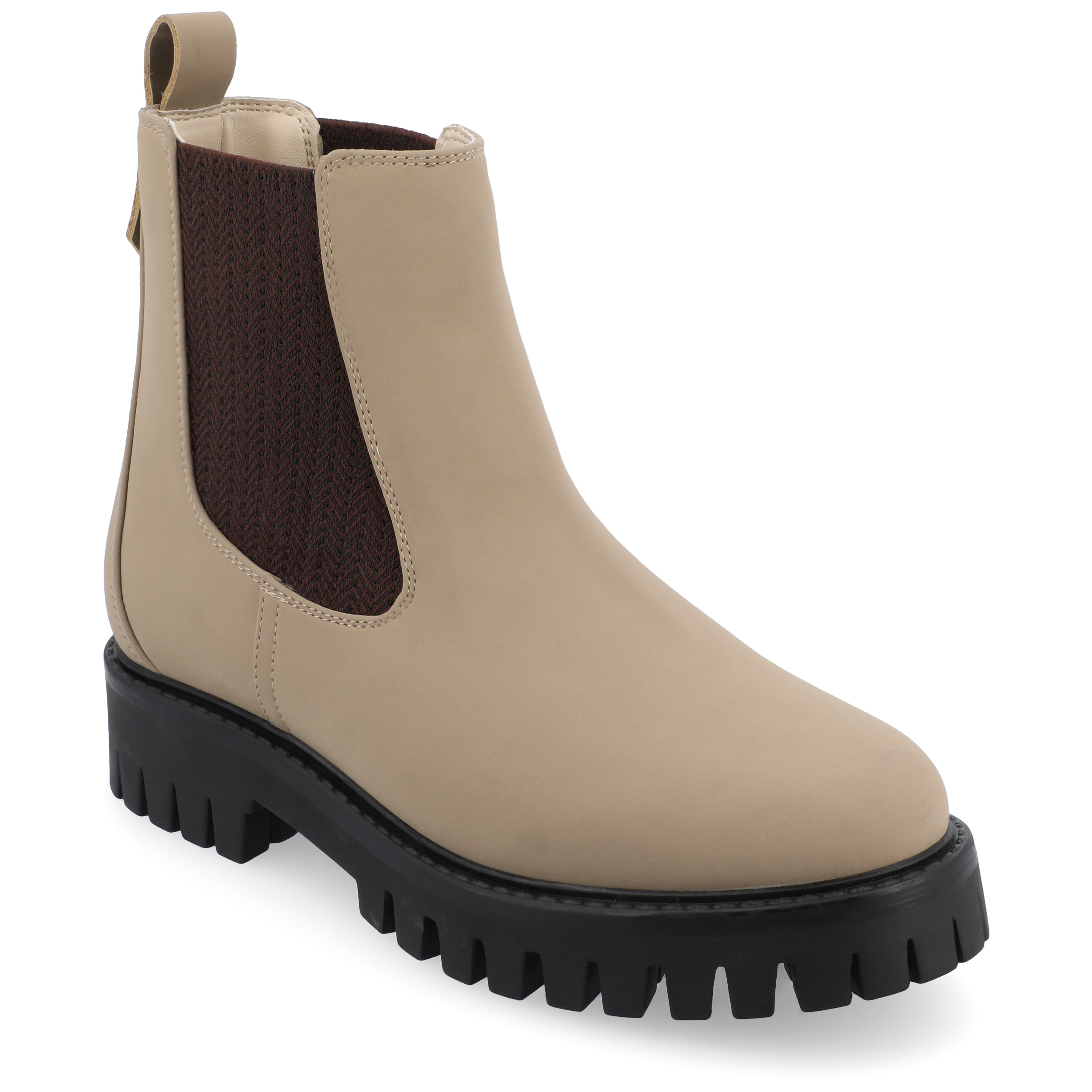 Journee Womens Alara Chelsea Pull On Booties, Widths Available