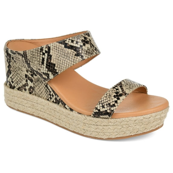 Journee Womens Alissa Wedge Heel Espadrille Sandals