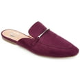 thumbnail image 1 of Journee Womens Ameena Slip On Square Toe Mules Flats, 1 of 10