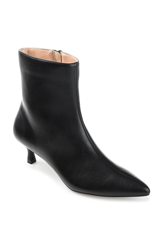 Womens Arely Pointed Toe Kitten Heel Ankle Booties, Widths Available