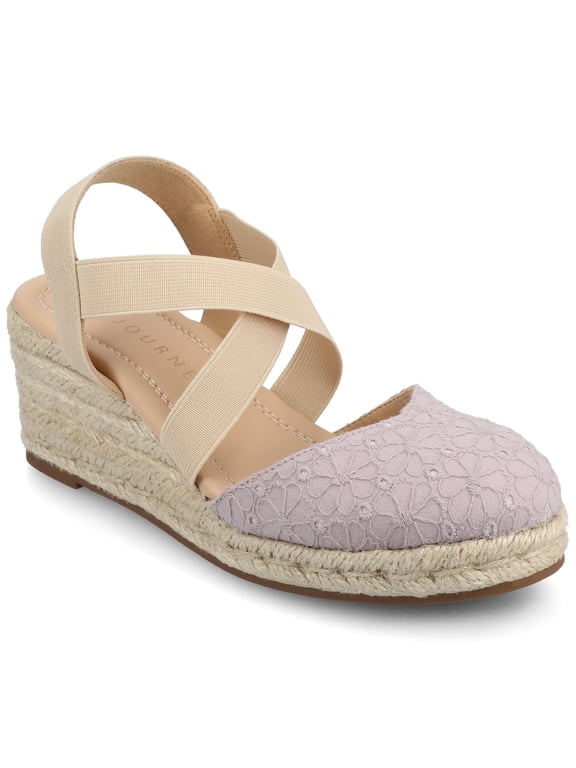 Womens Ashlee Platform Espadrille Wedge Sandals, Widths Available