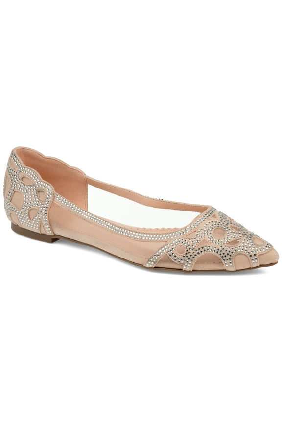 Womens Batavia Slip On Pointed Toe Ballet Flats, Widths Available