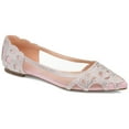thumbnail image 1 of Journee Womens Batavia Slip On Pointed Toe Ballet Flats, Widths Available, 1 of 10