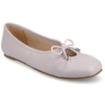 thumbnail image 1 of Journee Womens Callee Ballet Bow Slip On Dress Flats, Widths Available, 1 of 9
