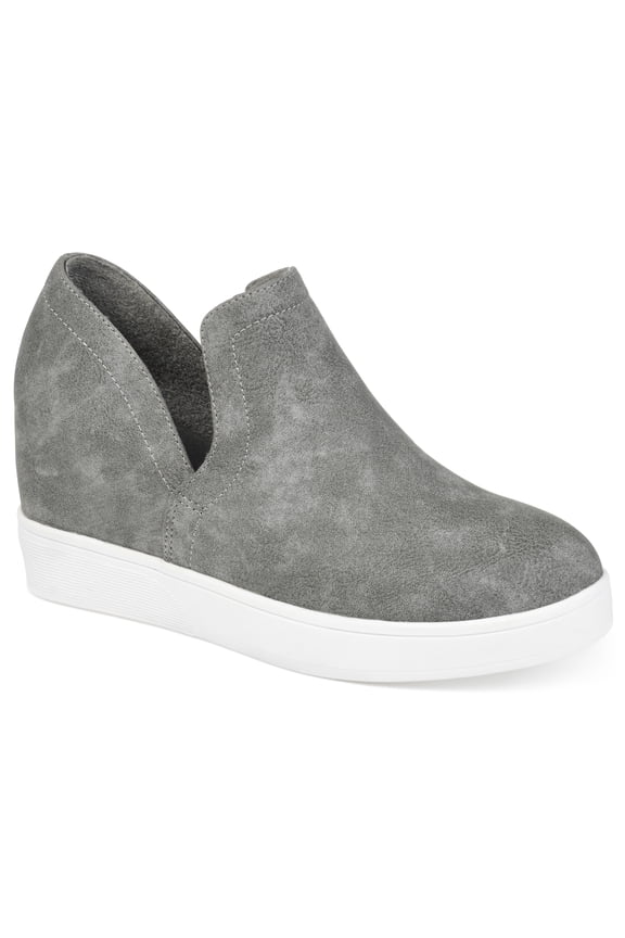 Womens Cardi Round Toe Slip On Wedge Sneakers, Widths Available