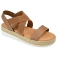thumbnail image 1 of Journee Womens Caroline Strappy Espadrille Sandals, 1 of 9