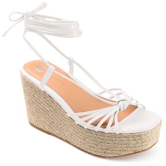 Journee Womens Catalinn Espadrille Platform Sandals