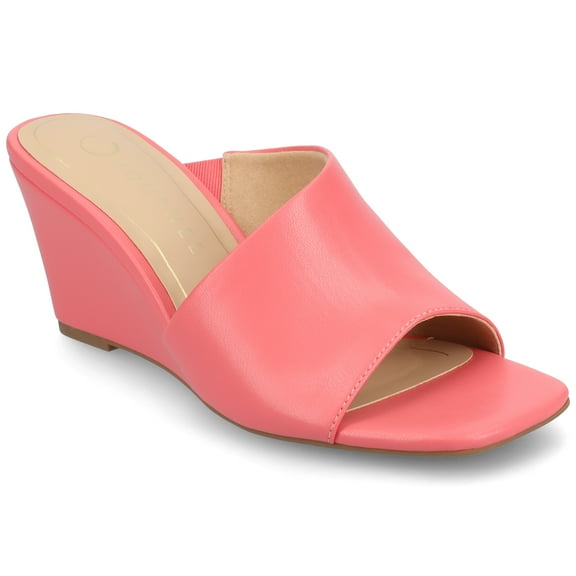 Journee Womens Clementine D'Orsay Wedge Sandals