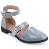 thumbnail image 1 of Journee Womens Constance Buckle Round Toe Mary Jane Flats, Widths Available, 1 of 10