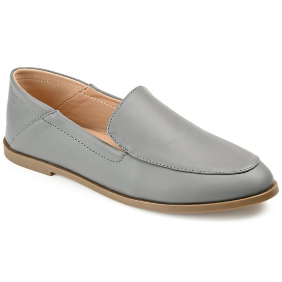 Journee Womens Corinne Slip On Almond Toe Loafer Flats, Widths Available