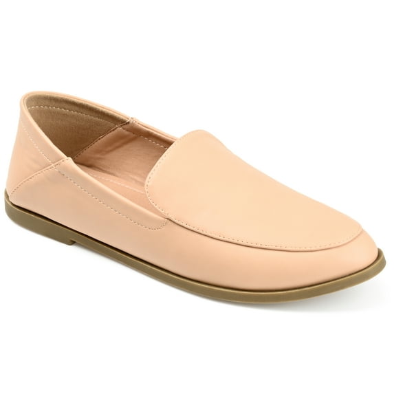 Journee Womens Corinne Slip On Almond Toe Loafer Flats, Widths Available