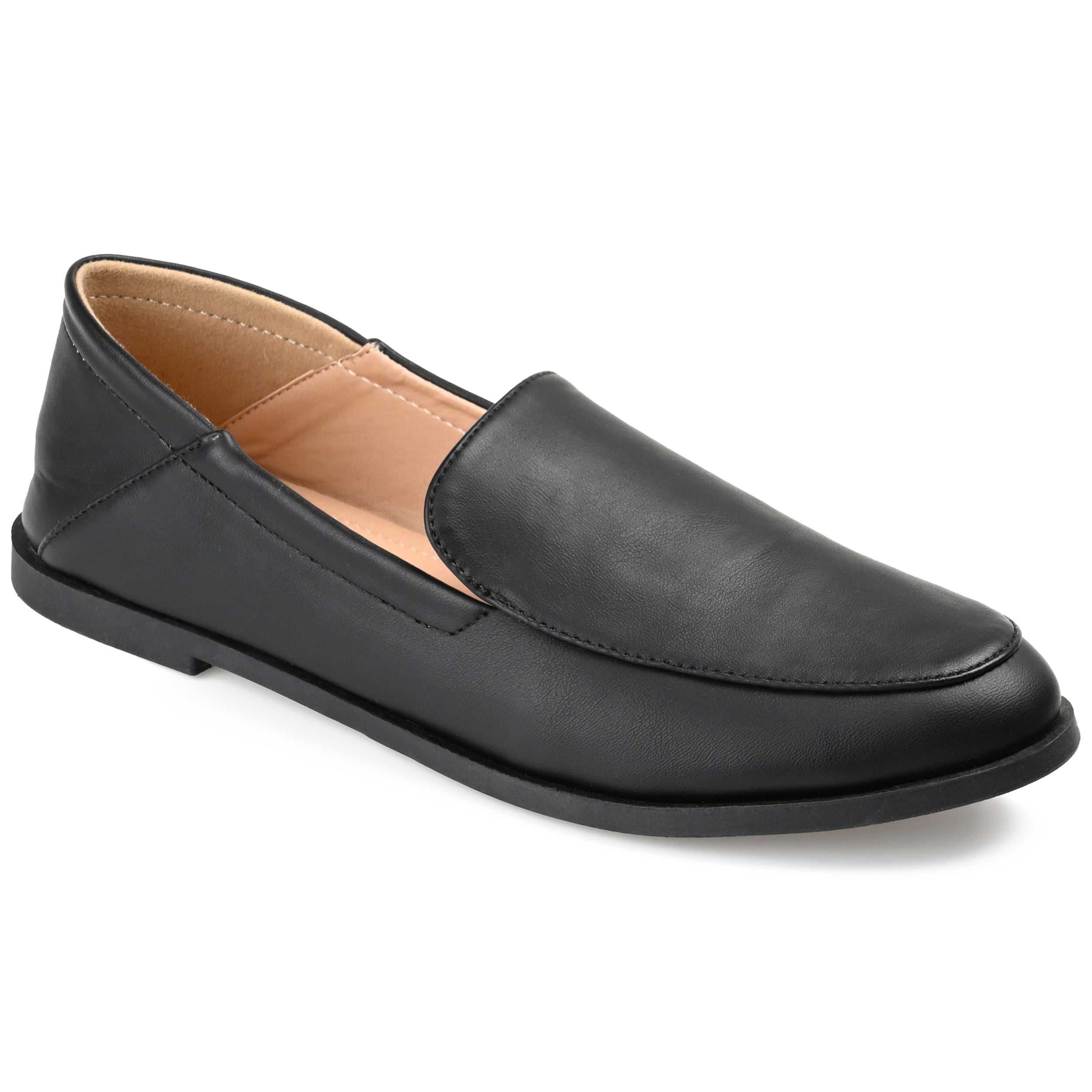 Journee Womens Corinne Slip On Almond Toe Loafer Flats, Widths Available